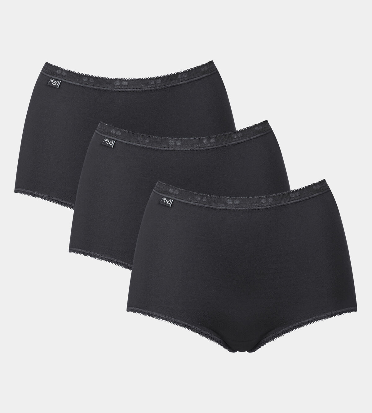 Sloggi Basic+ Culotte Short Femme - 95% Coton - Confort Extra Doux